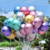 chrome balloon